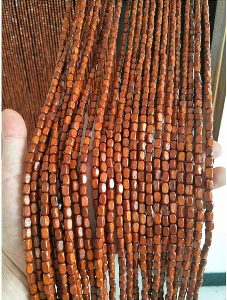 ZHOUXIAO 45 Strands Natural Bamboo Beaded Curtain for Doorways