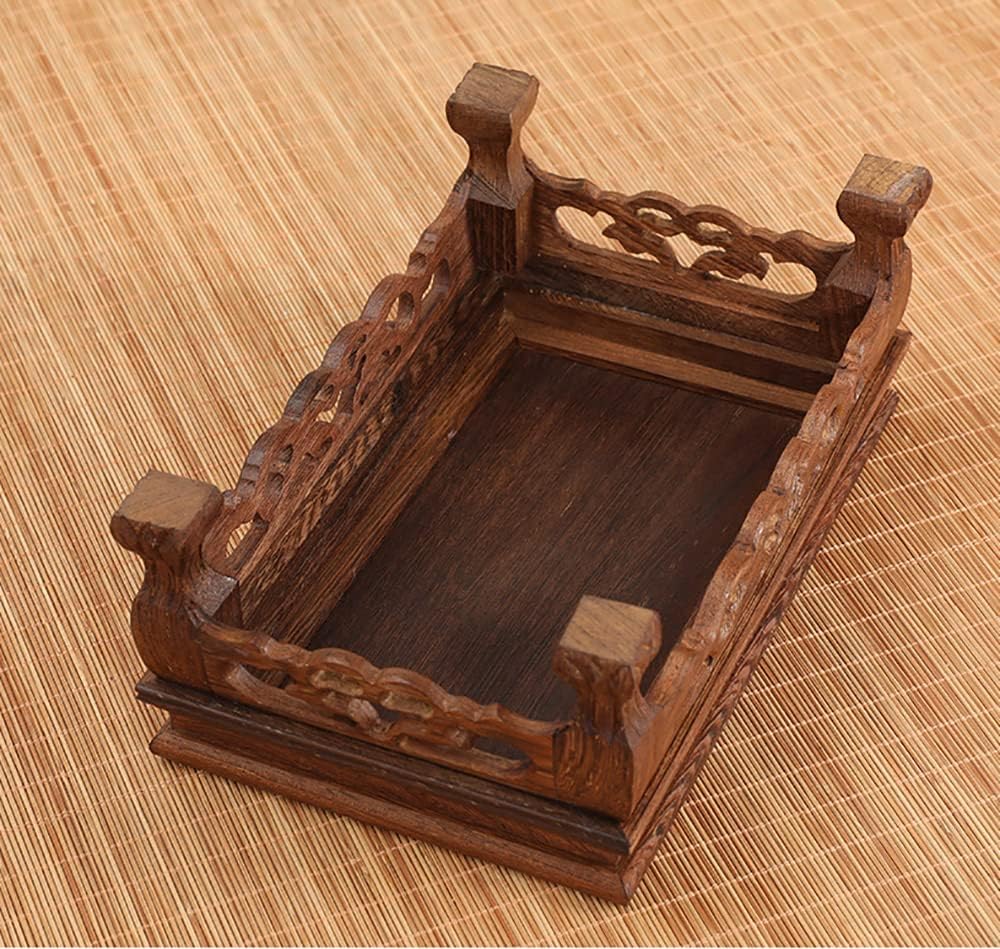 GOLDYWENDY Wooden Pedestal Stand for Vases and Statues