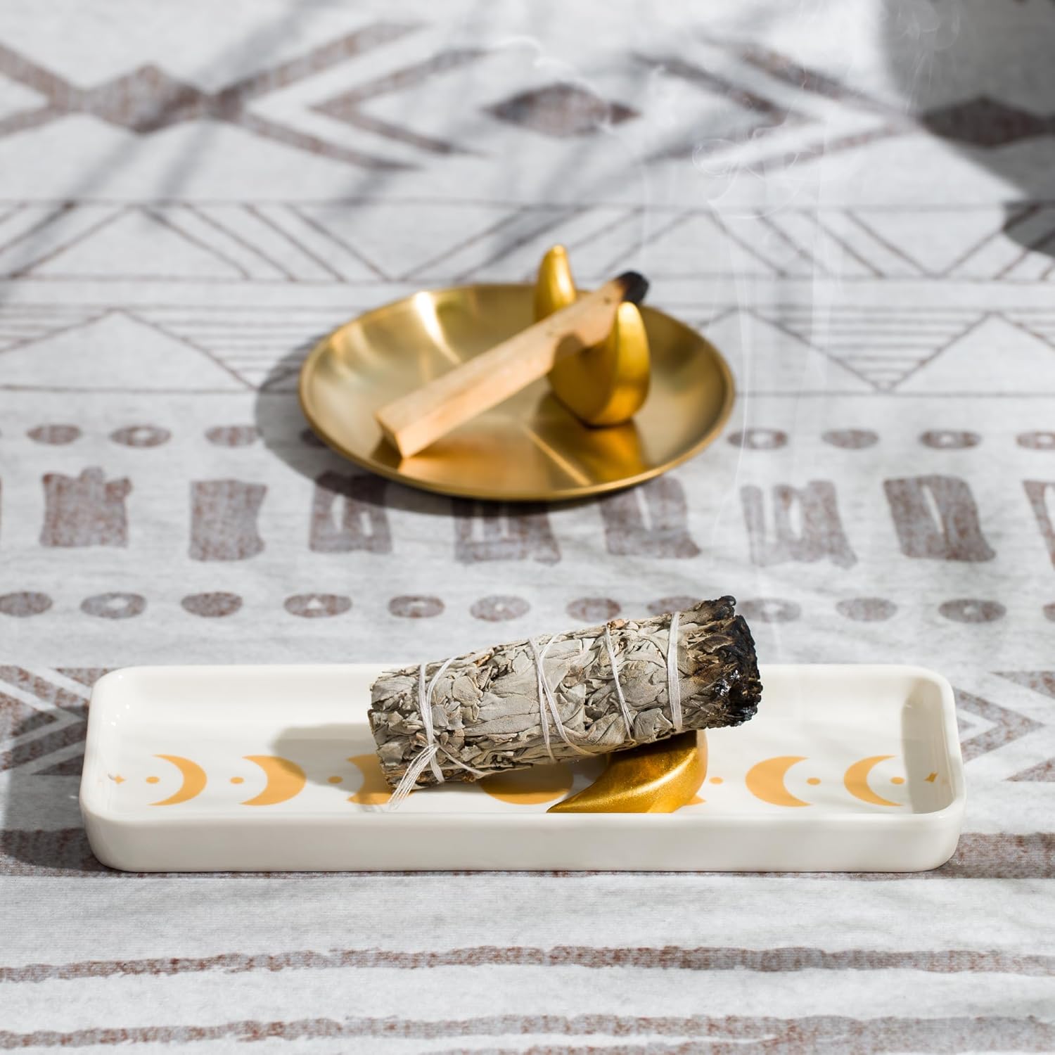 ZenBless Handcrafted Ceramic Incense Holder