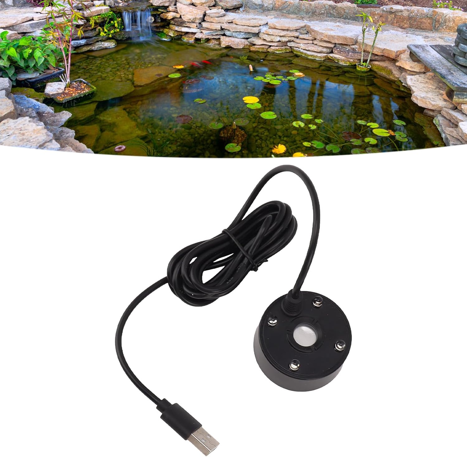 USB Powered Halloween Fog Machine with LED Lights
