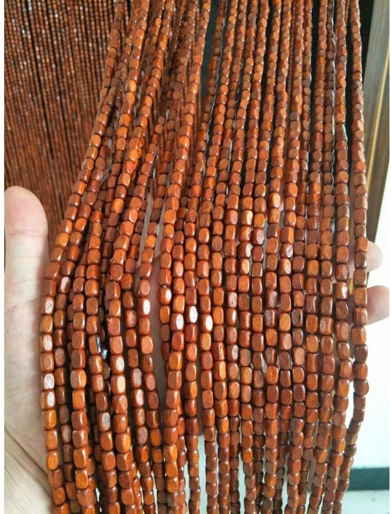 61 Strands Wood Beaded Curtain for Doorways and Room Dividers