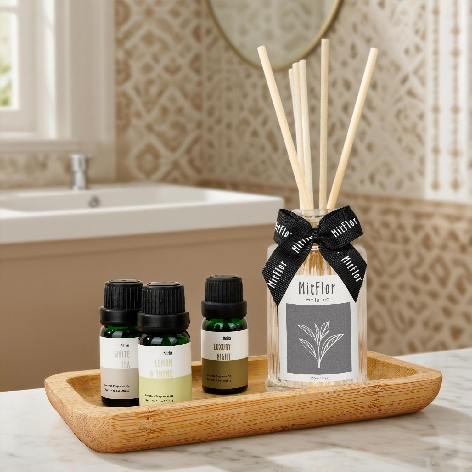 MitFlor Hotel Collection Diffuser Oil Gift Set