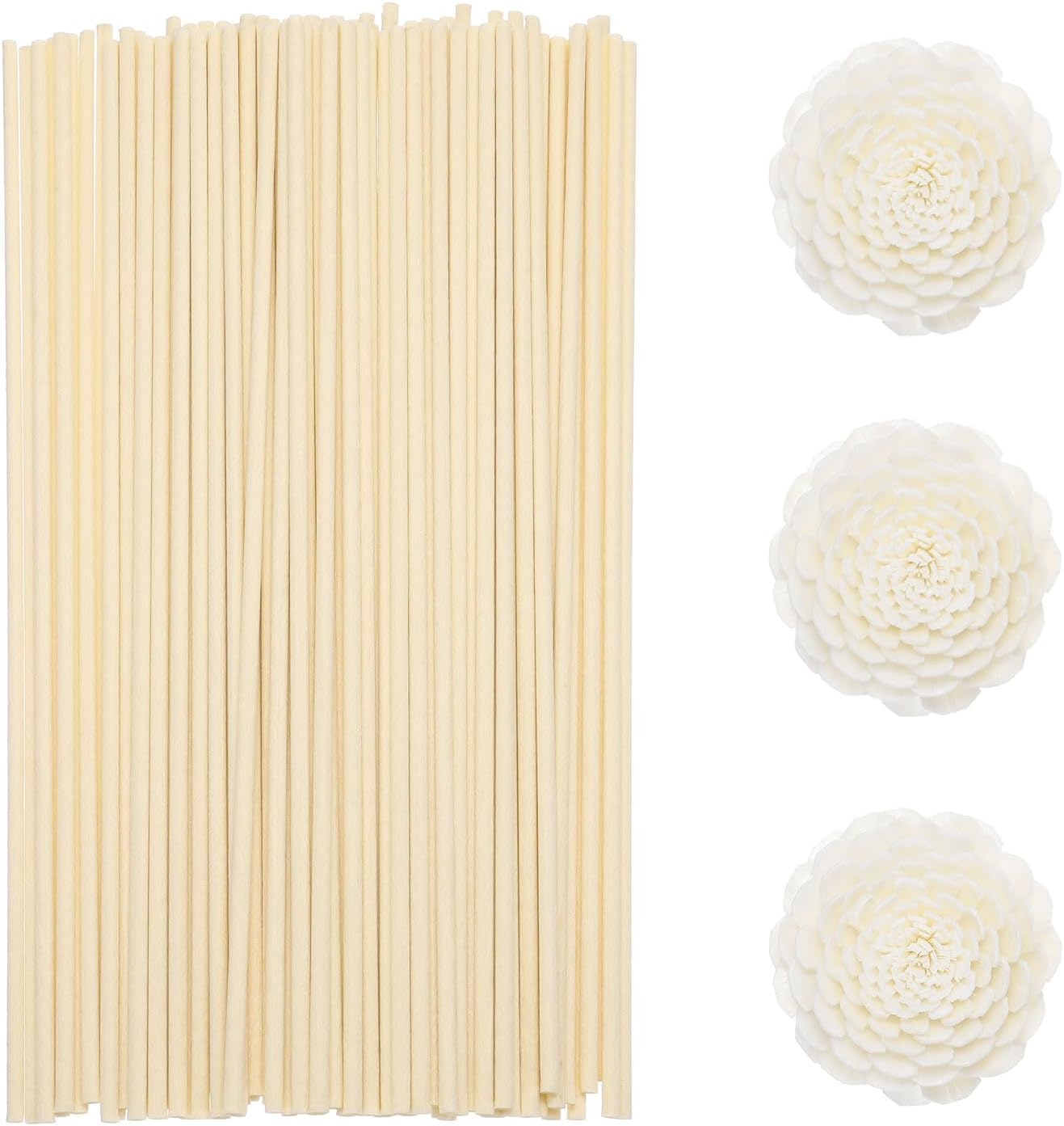 Uxcell 103Pcs Reed Diffuser Sticks Set