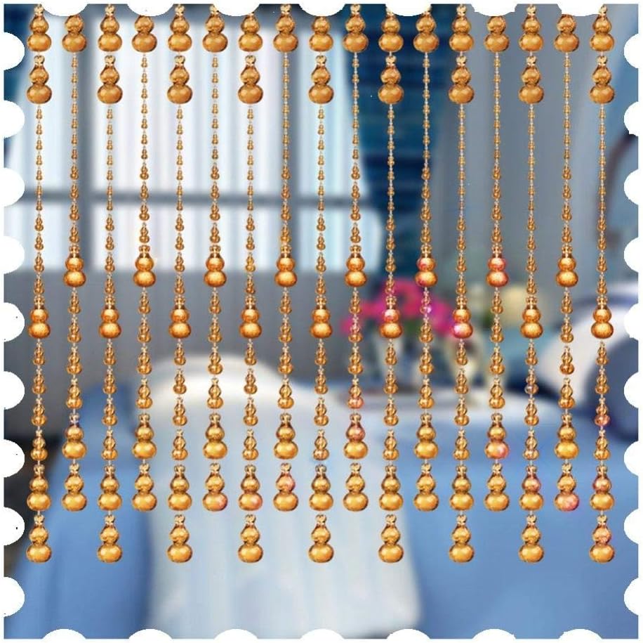 Beaded Curtain Acrylic Door Divider Panel