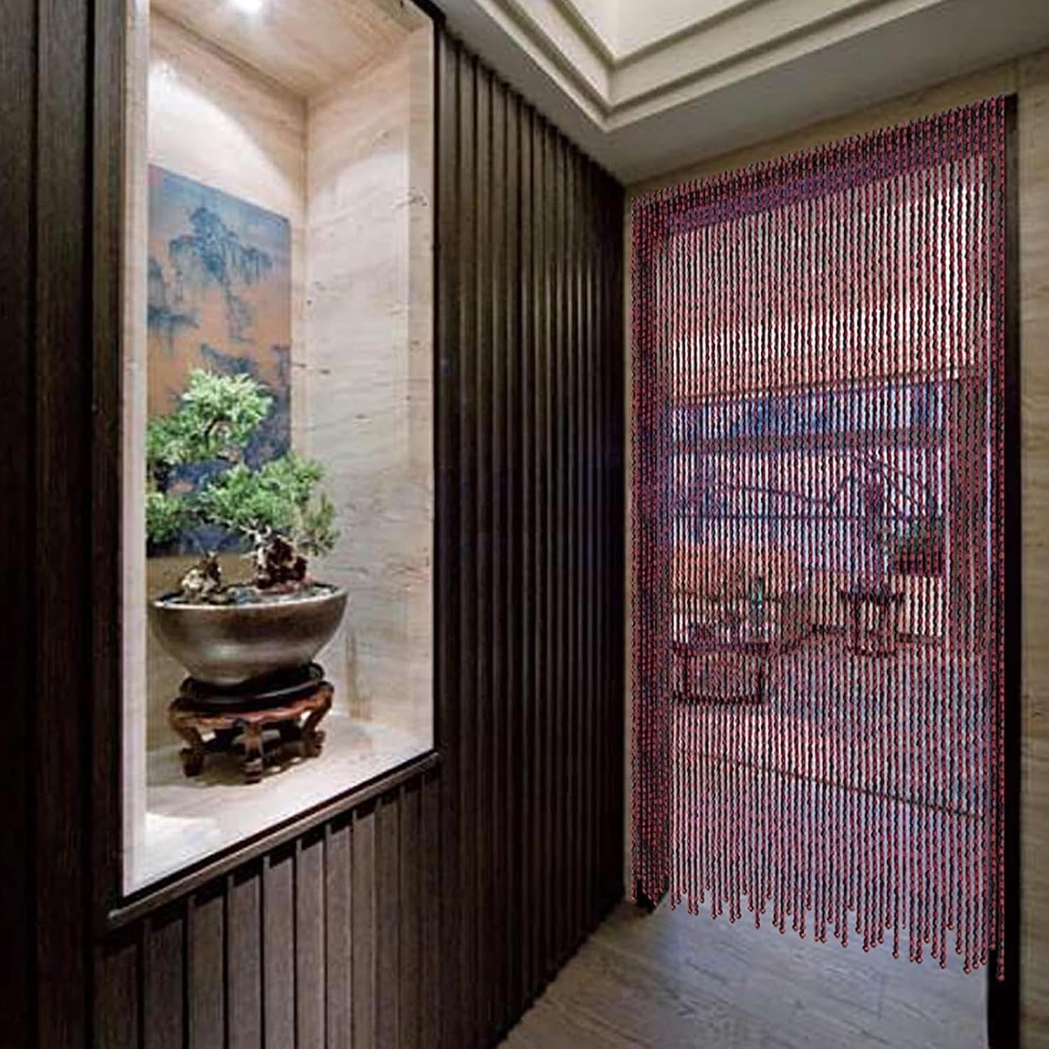 Jolan Bamboo Bead Curtain for Doors and Windows