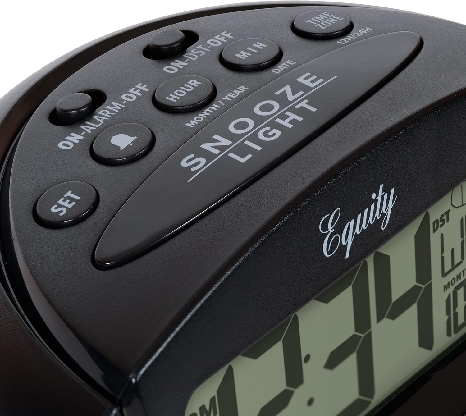 Equity by La Crosse 31022 Insta-Set LCD Alarm Clock