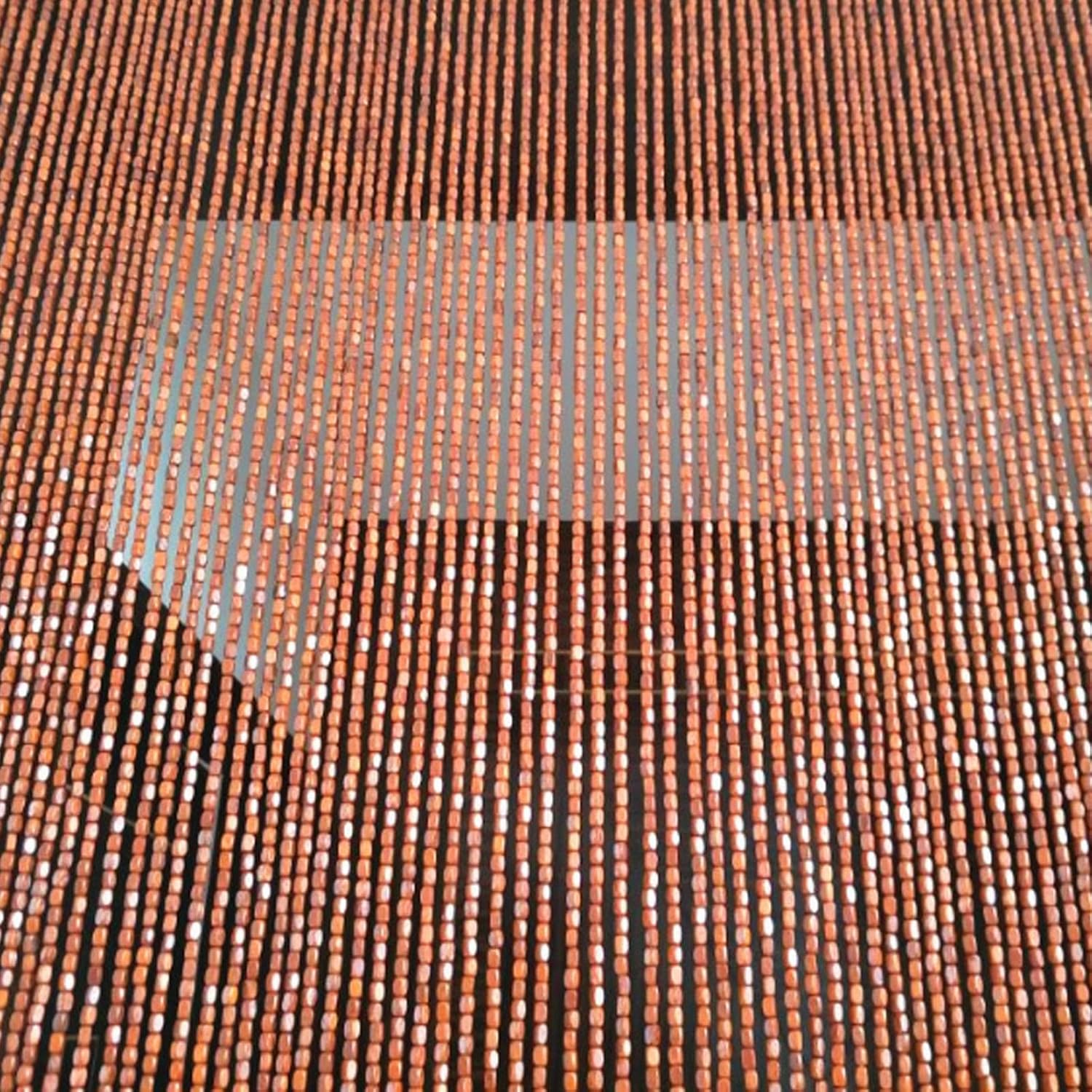Bamboo Beaded Curtain for Doorways and Room Dividers