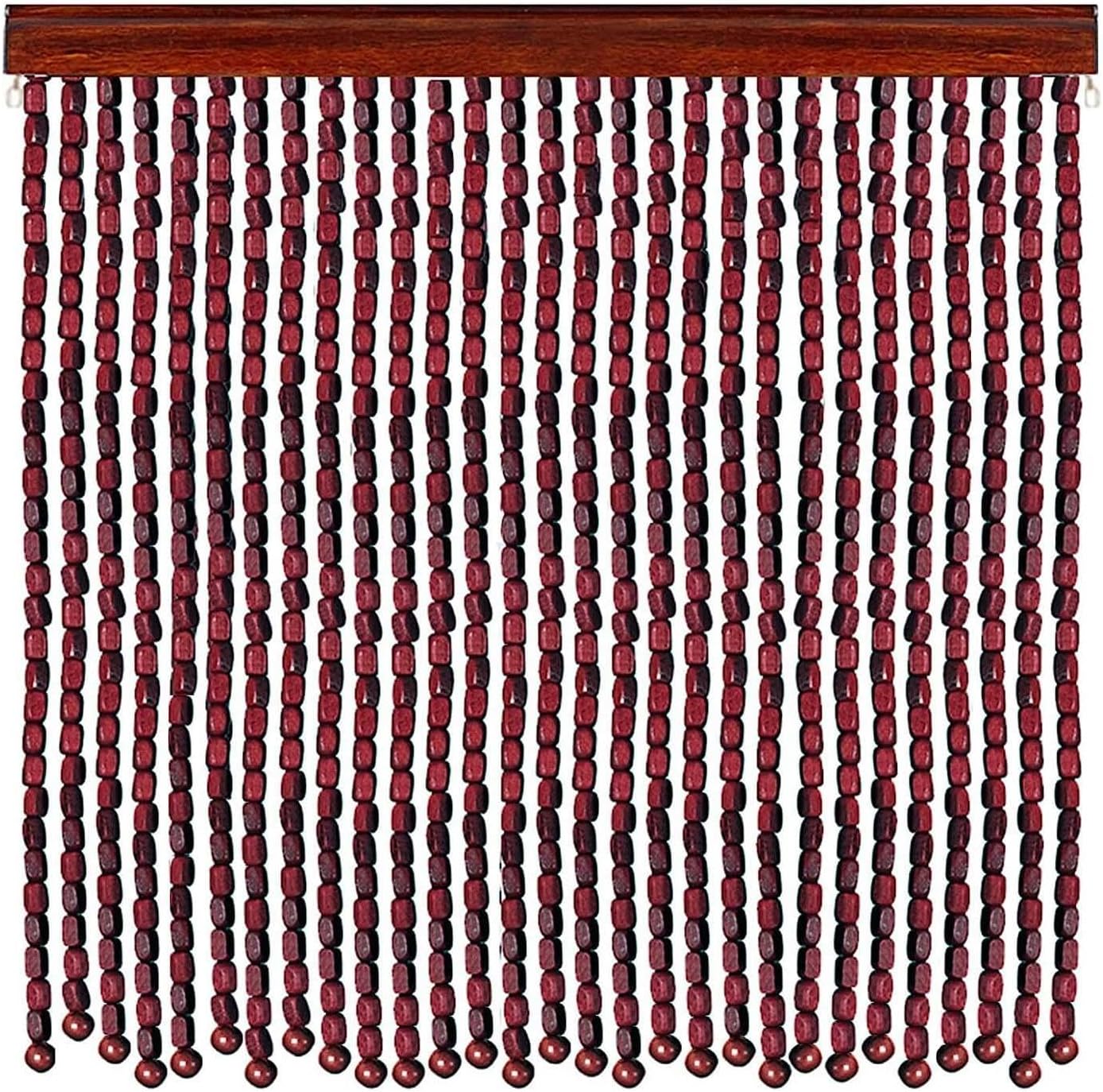 Wood Bamboo Beaded Curtain for Doorway