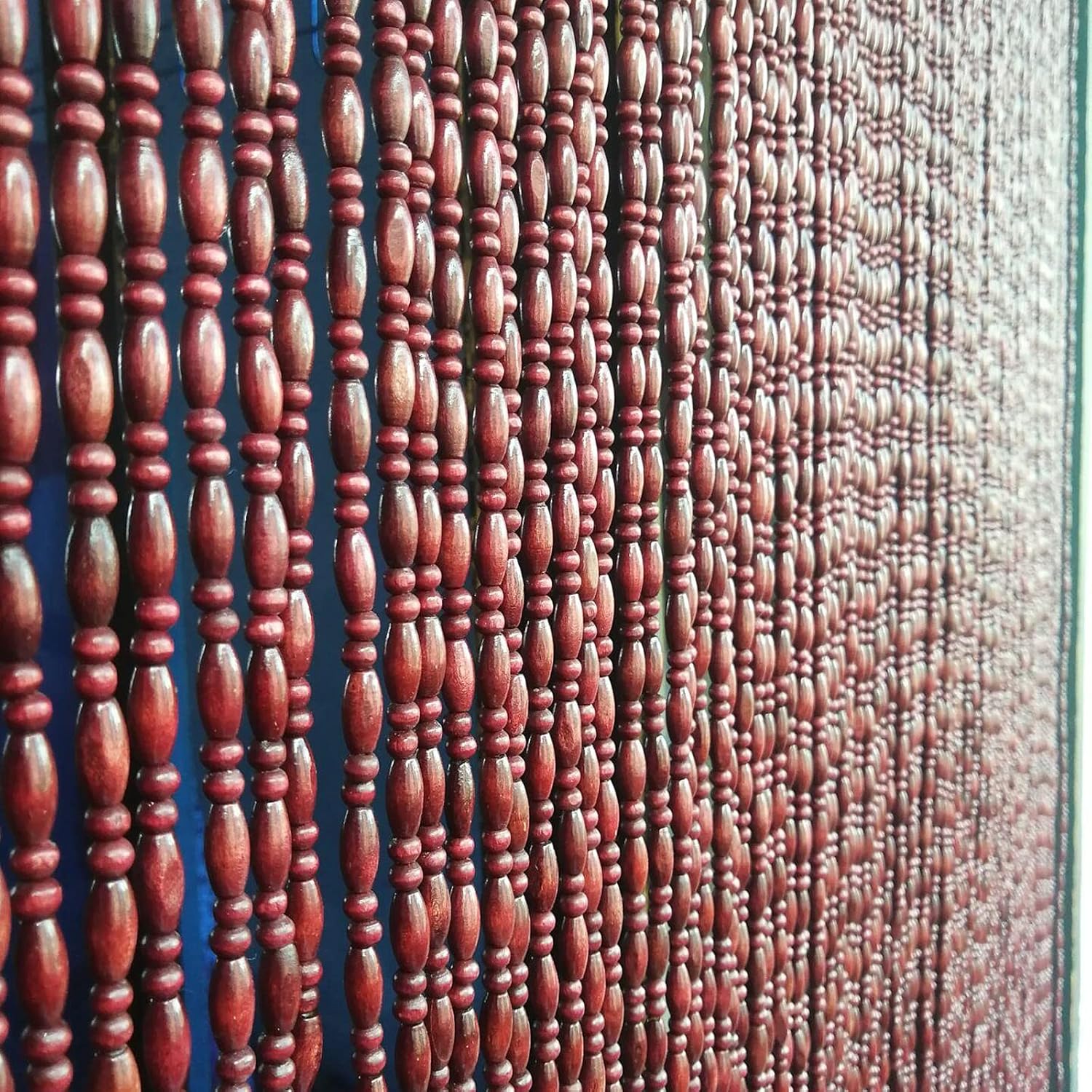 Wooden Beaded Door Curtain for Kitchen Room Divider