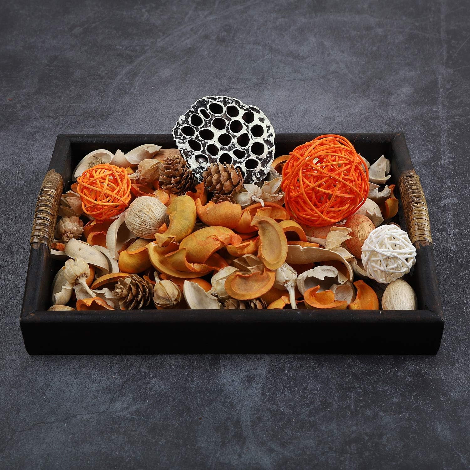 Qingbei Rina Fall Potpourri Bags Burnt Orange Scented Decor