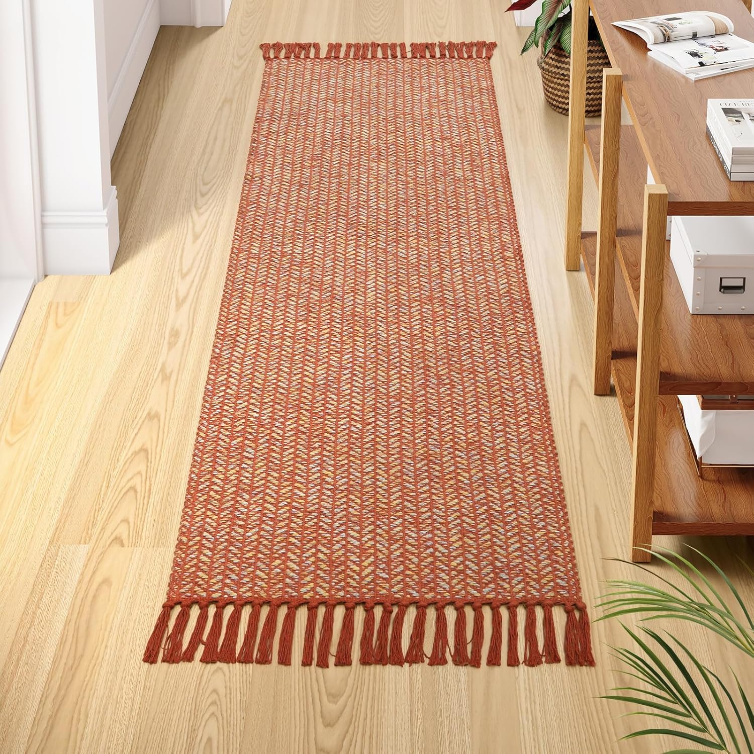 Lahome Boho Bathroom Runner Rug