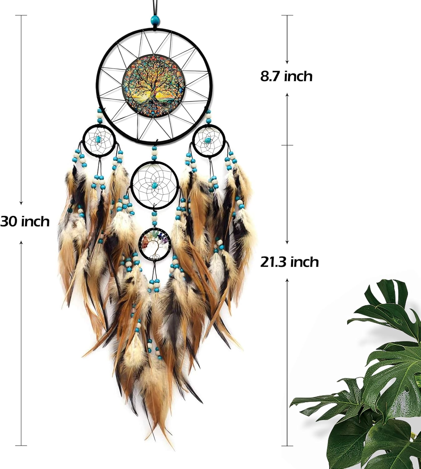 Handwoven Dream Catcher Wall Decor for Bedroom