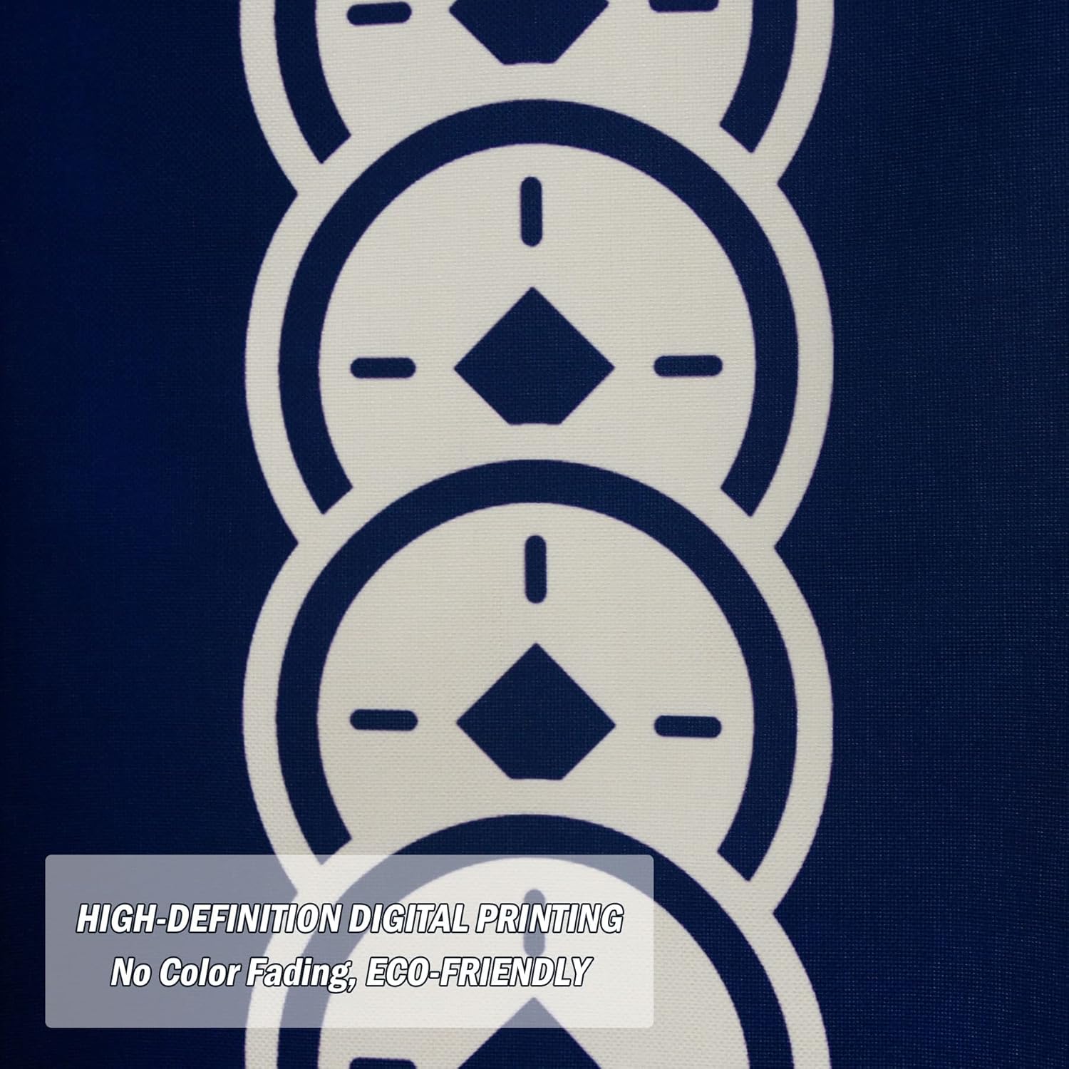 LIGICKY Japanese Noren Curtain Door Divider 335x59 Inch Navy Blue