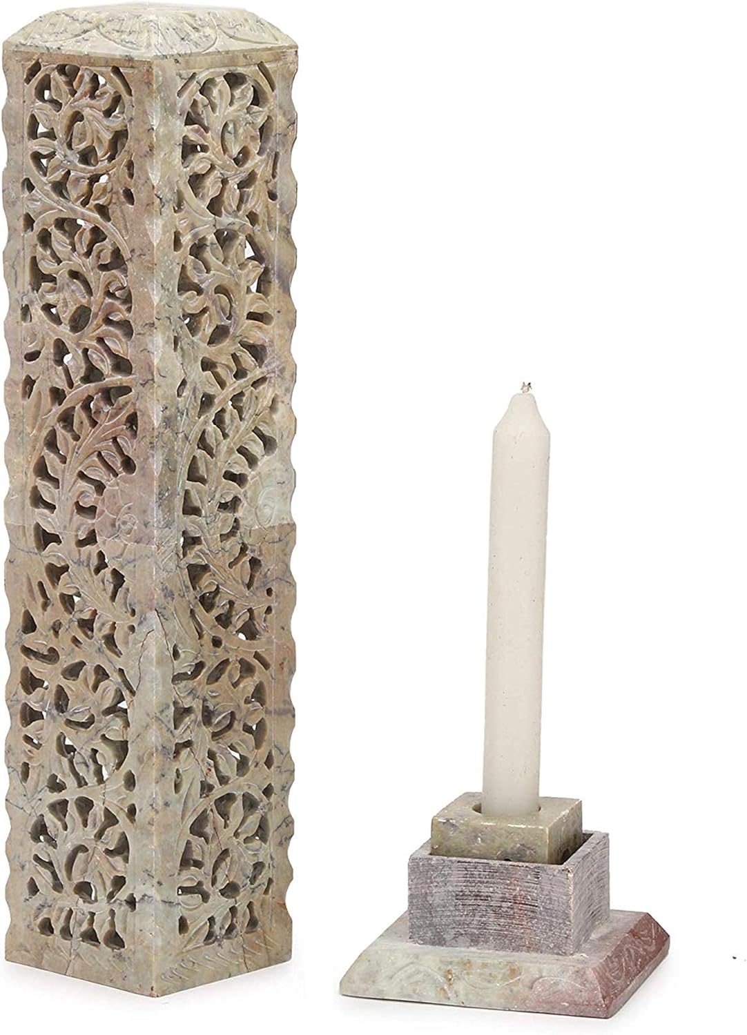 Carry Me Handmade Marble Soapstone Incense Stick Holder