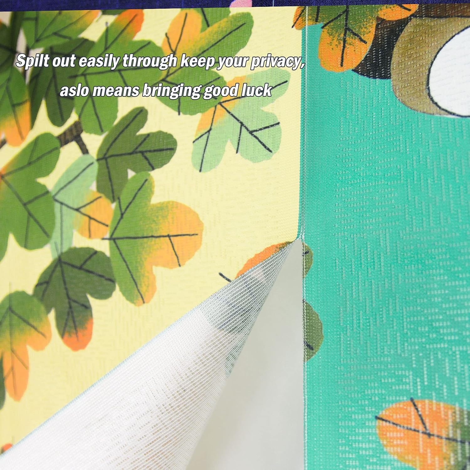 LIGICKY Noren Door Curtain Japanese Style Printed Tapestry