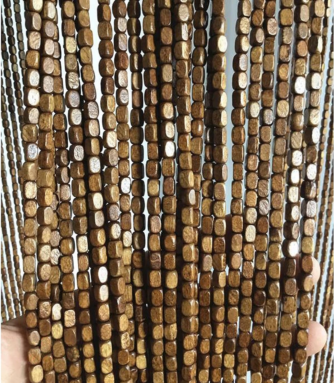 Wcxixo Bamboo Beaded Door Curtains Wall Decor