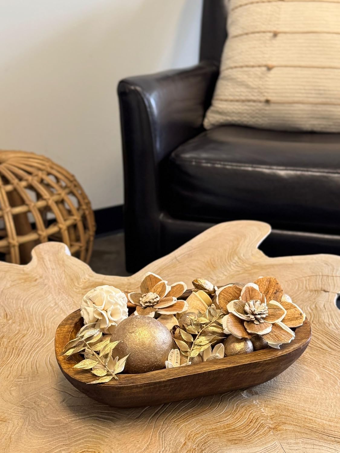 De La Terre Home Fragrance Potpourri Bag Decor Gold