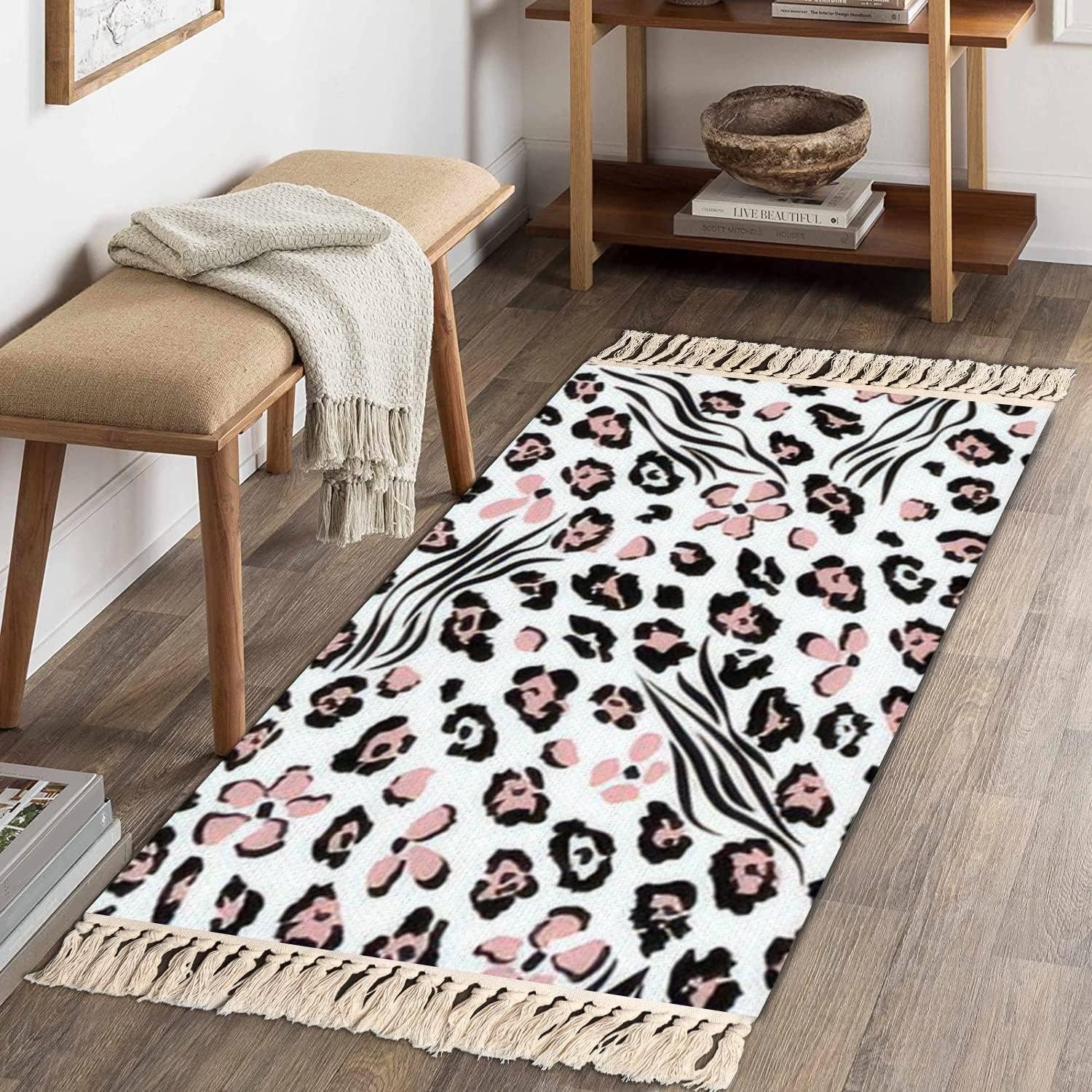 Boho Kids Bedroom Playroom Area Rugs