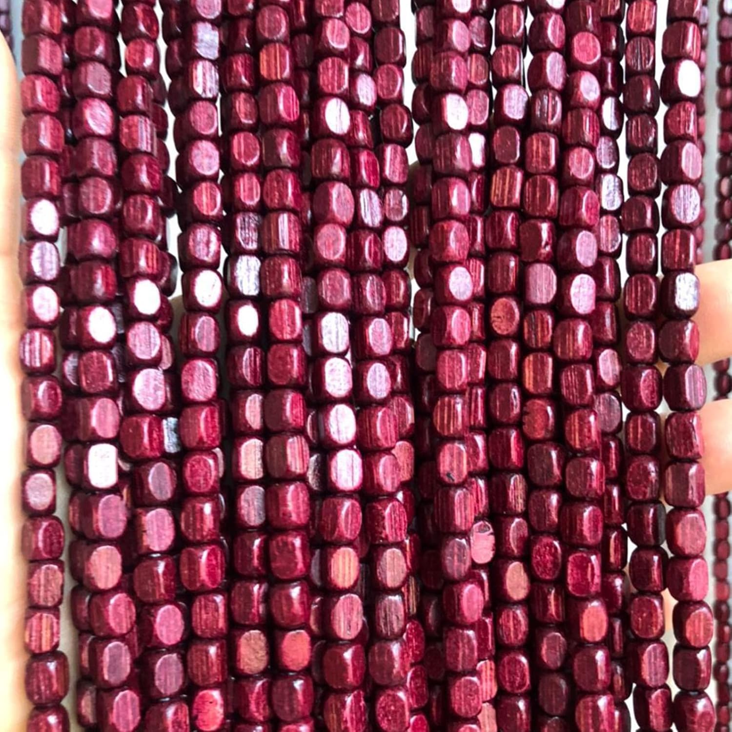 Bamboo Beaded Curtain for Doorway and Wall Decor