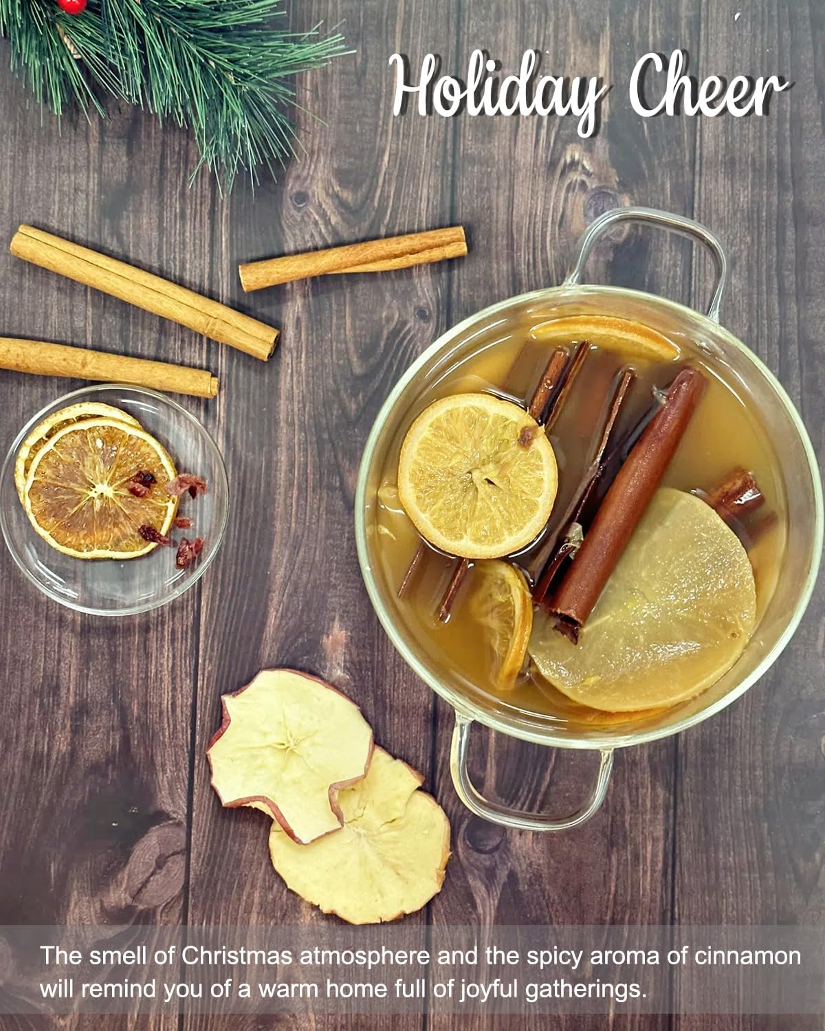 Apragaz Christmas Potpourri with Dried Fruits and Cinnamon