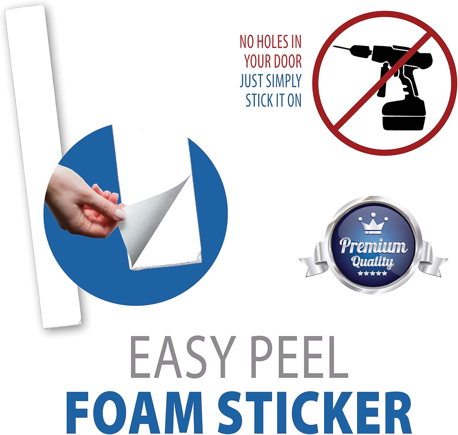 Super Stam Mezuzah Case Holder with Double Sided Tape