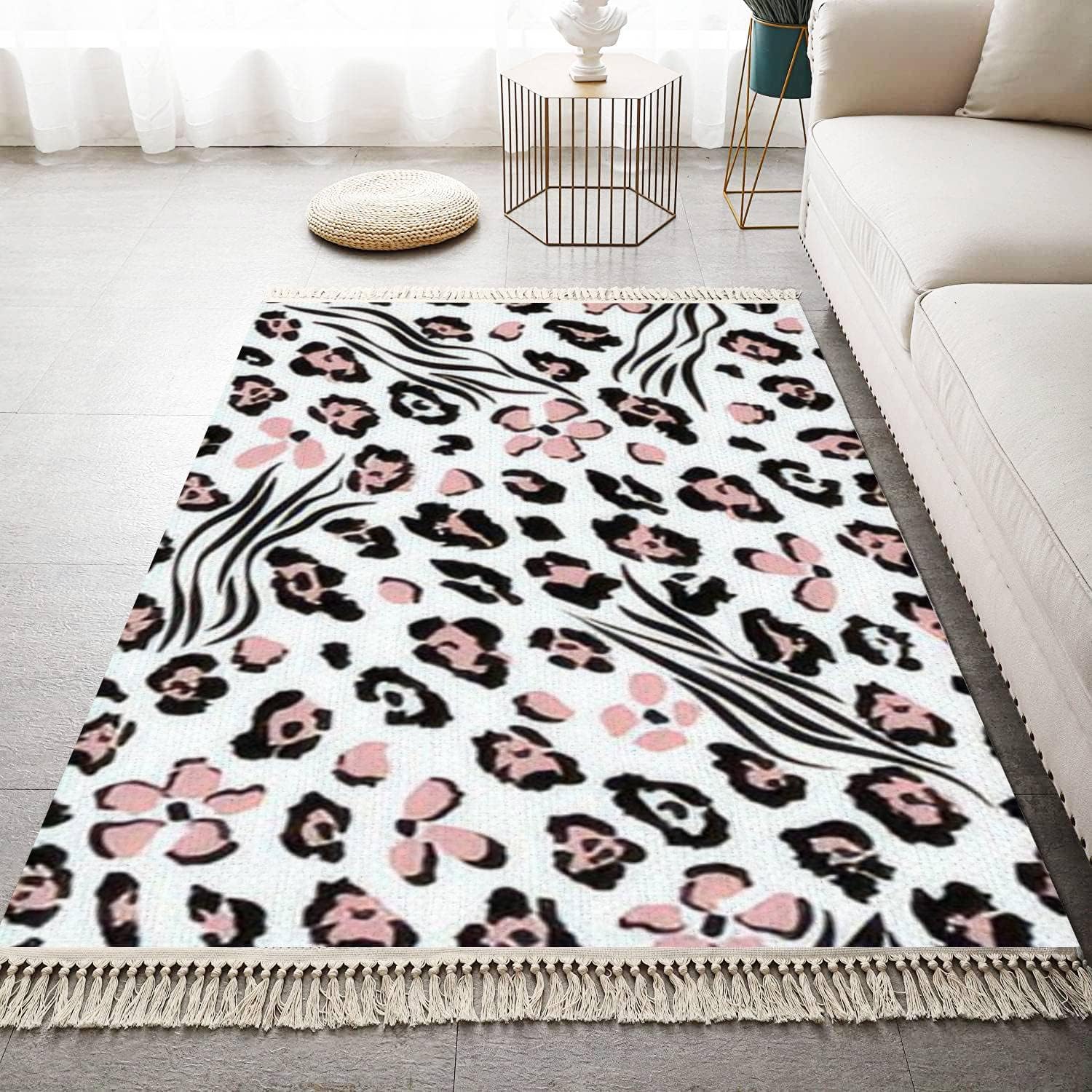 Boho Kids Bedroom Playroom Area Rugs