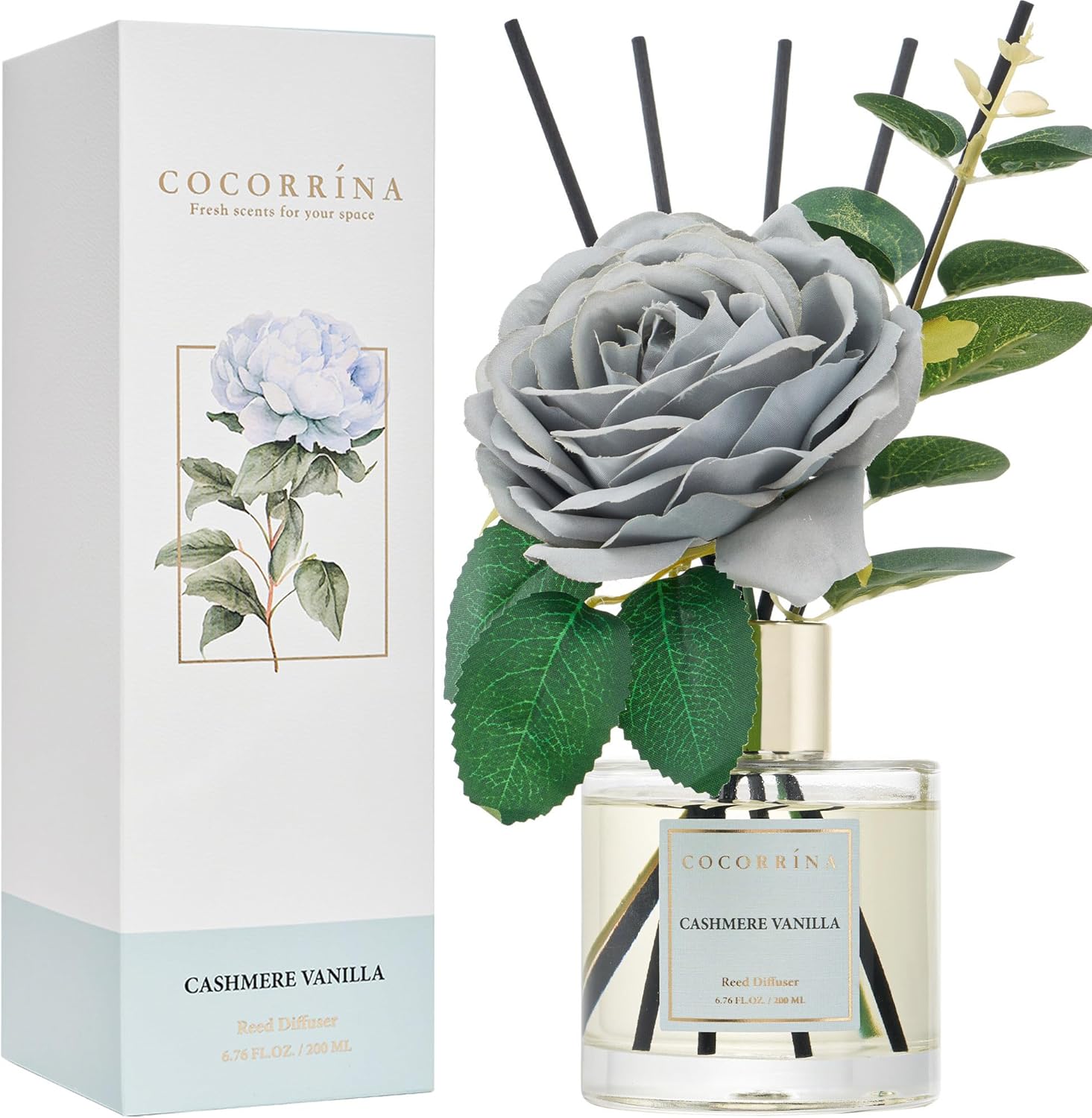 Cocorina Reed Diffuser Set Vanilla Cashmere
