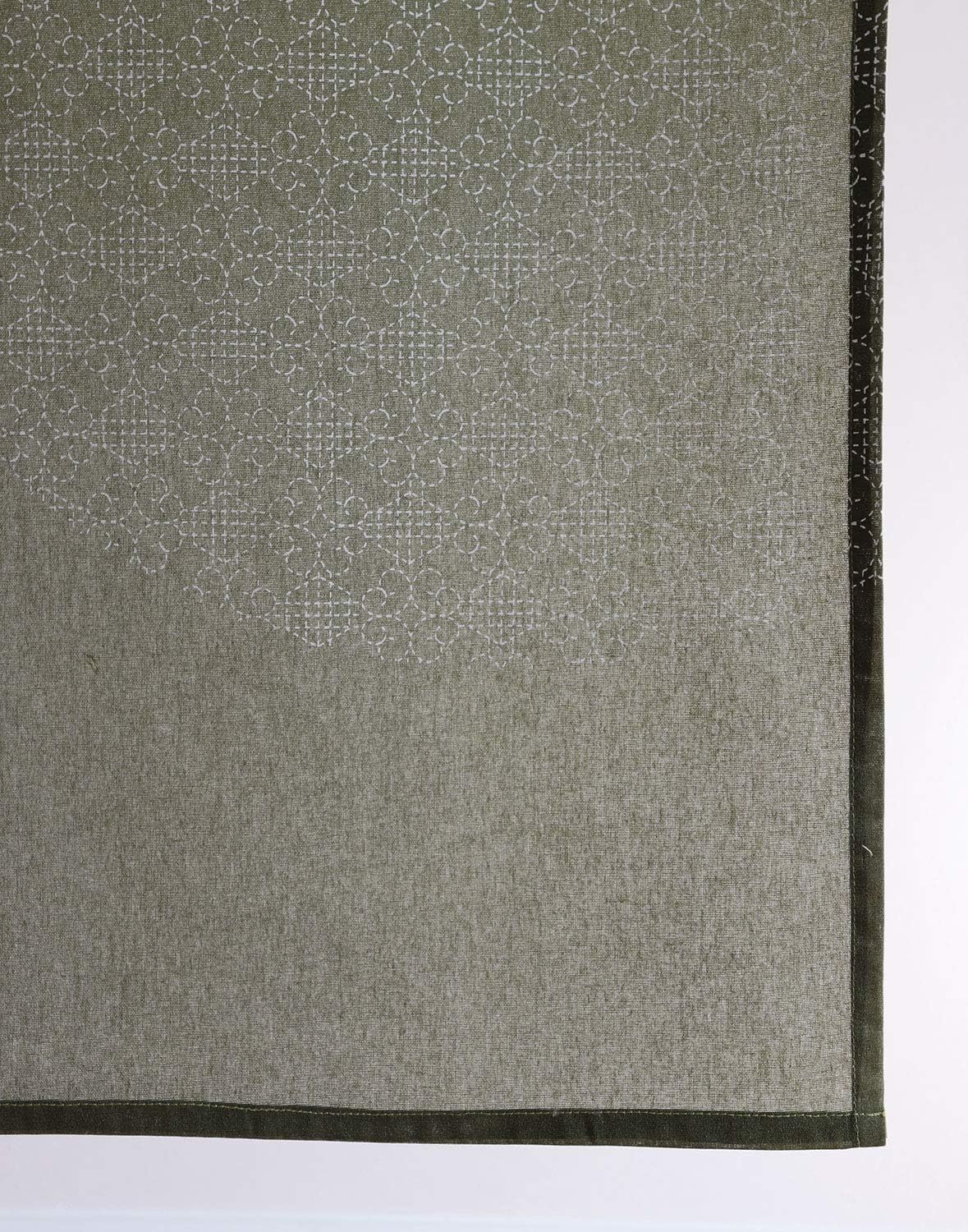 Sunnyday Fabric Doorway Curtain 335x59 Green Tapestry