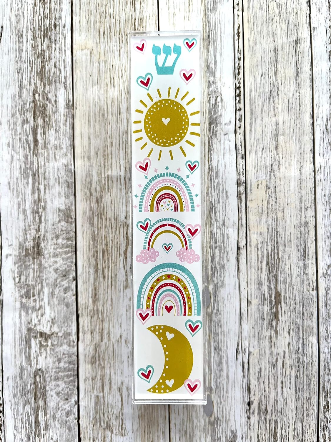 Childrens Mezuzah Scroll Cases with Waterproof Design