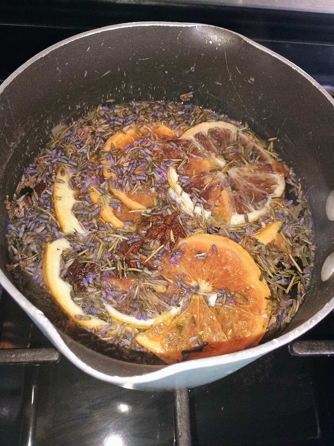 Spring Clean Simmer Potpourri with Citrus and Herbal Scents