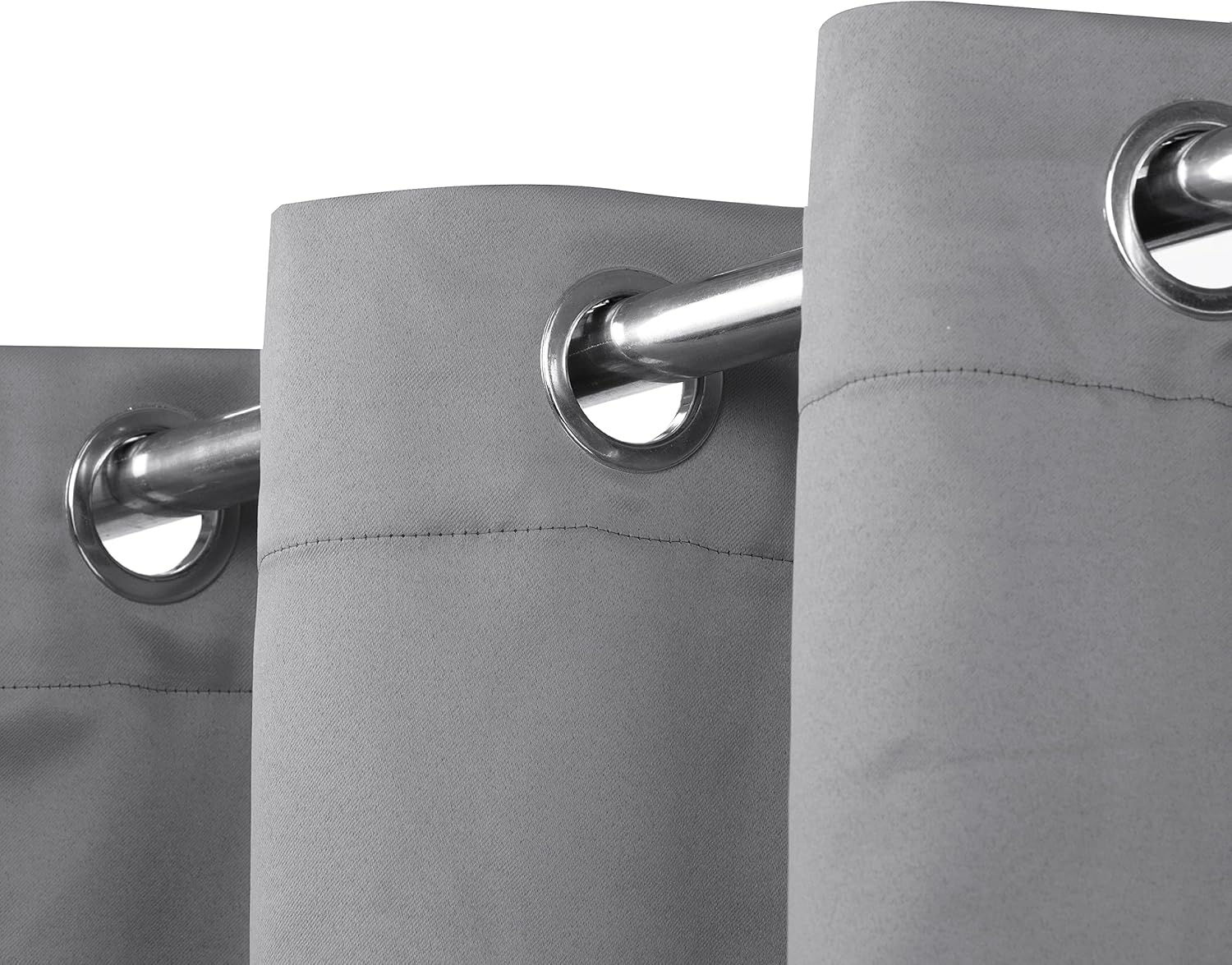 MDS Blackout Curtain Panel 42x63 Light Grey
