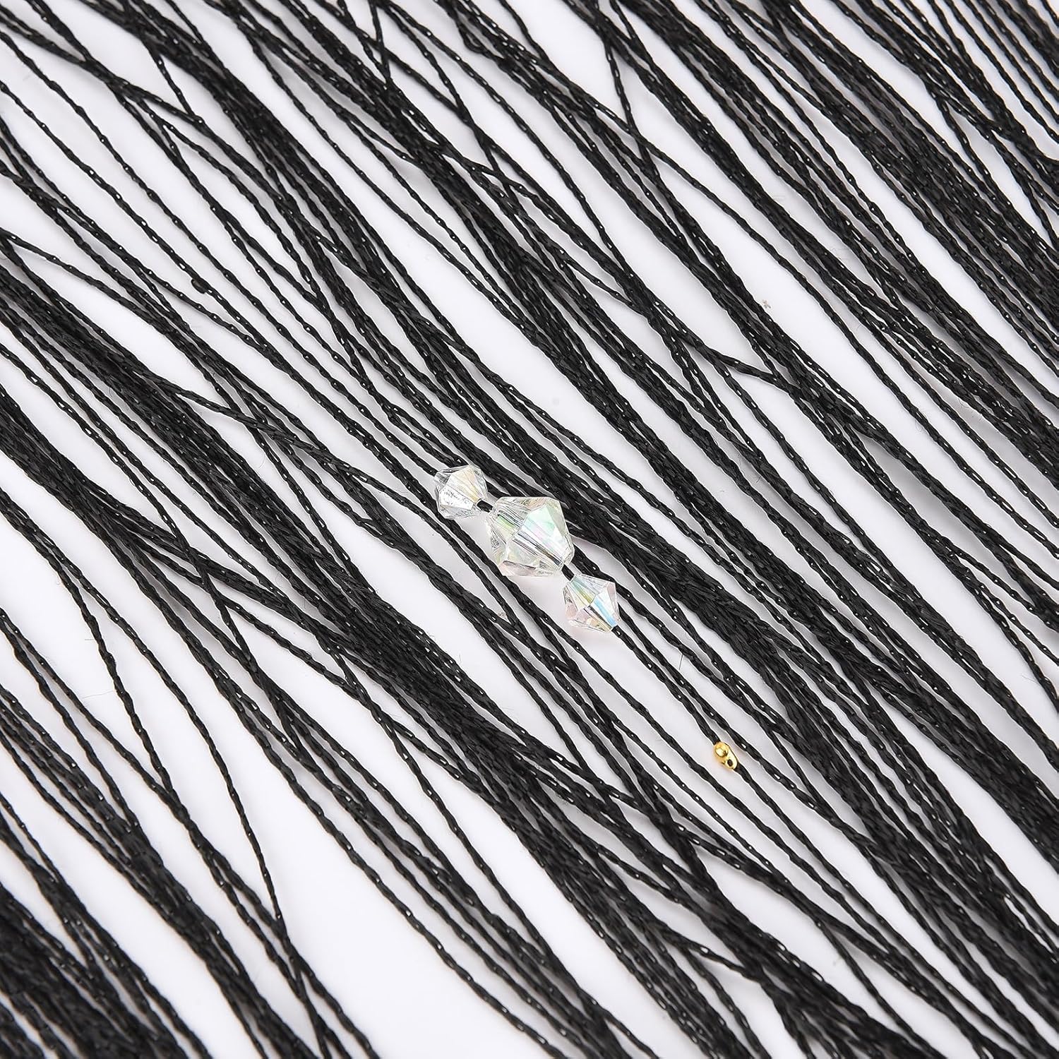 DULRLLY Door String Curtain with Sparkle Beads