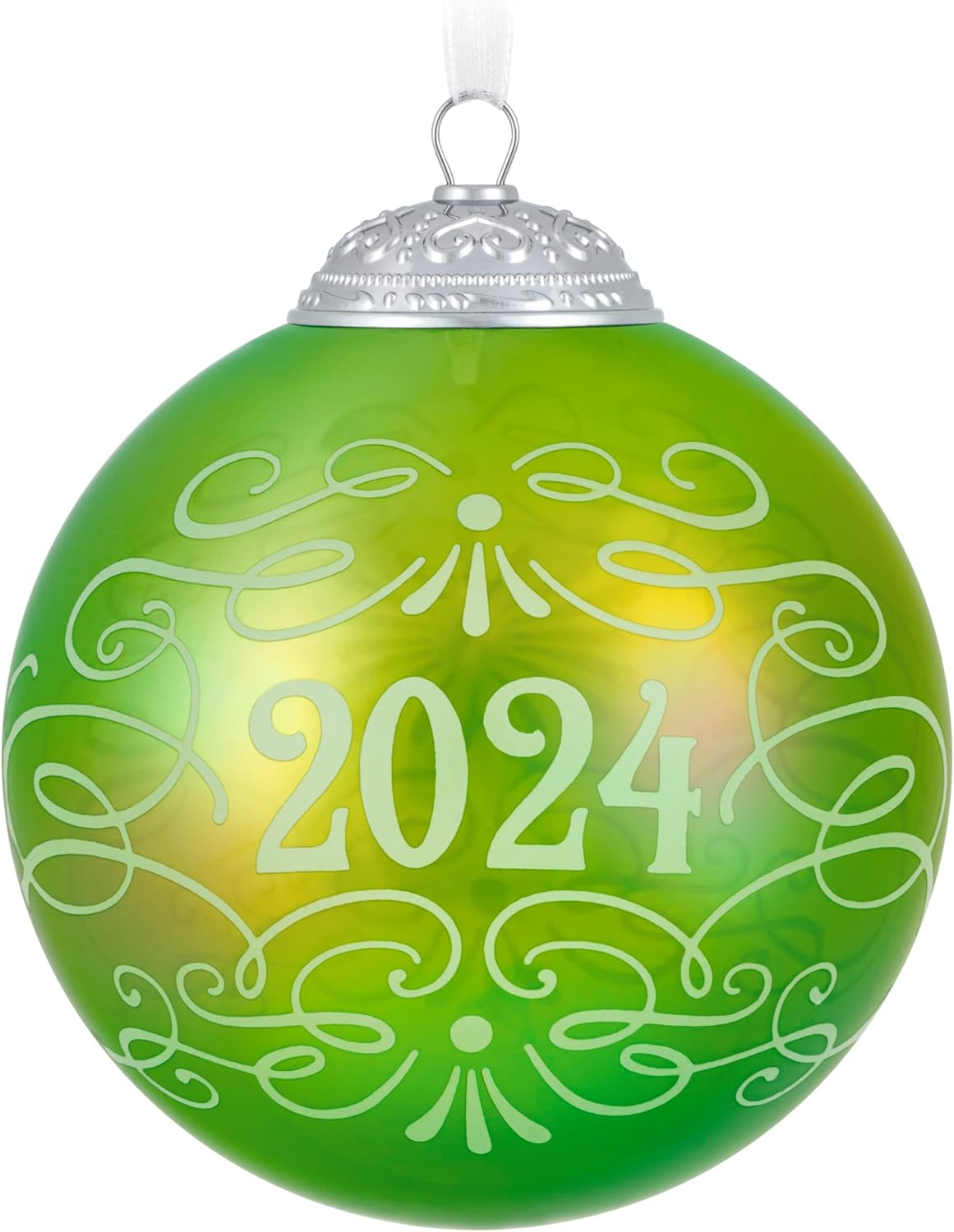 Hallmark Keepsake 2024 Christmas Ornament Glass